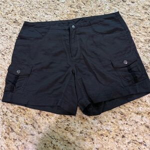 Magellan Casual Black Nylon Outdoor Hiking Shorts 10